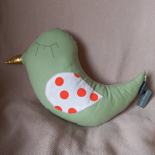 Image of Vogelkissen neon dots