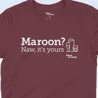 Image 3 of Maroon Drinks T-shirt