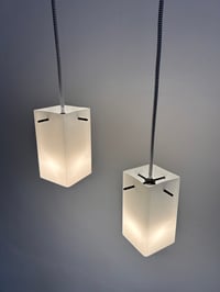 Image 1 of LÁMPARAS DE TECHO OPALINAS, AÑOS 50