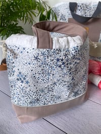 Image 4 of Sac à projet taille M: Liberty Adeladja bleu