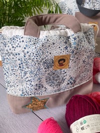 Image 2 of Sac à projet taille M: Liberty Adeladja bleu