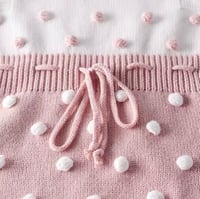 Image 5 of Presley Knit Romper - Pink Chiffon