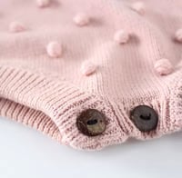 Image 3 of Presley Knit Romper - Pinky Promise