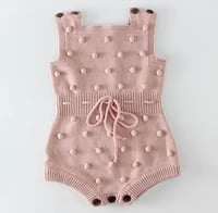 Image 8 of Presley Knit Romper - Pinky Promise