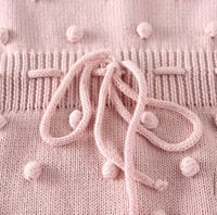 Image 6 of Presley Knit Romper - Pinky Promise