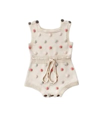 Image 1 of Presley Knit Romper - Parchment