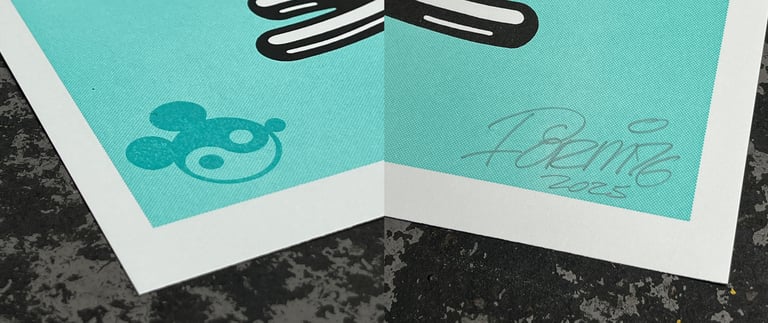 Barbwire Riso Print 2025 Image 2