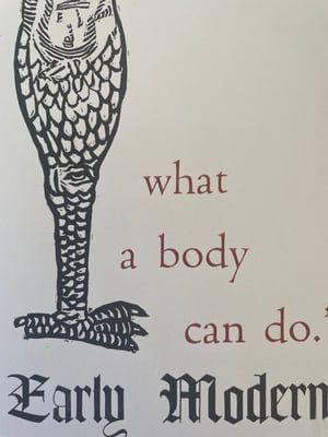 Image of Pre and Early Modern Trans Studies poster