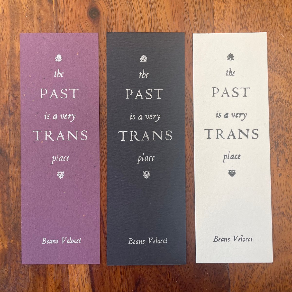 Image of Trans Past Bookmark