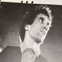 Image 6 of Elvis Costello Tokyo performance flyer (1985)