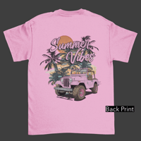 Image 4 of Summer Vibes Jeep Tee
