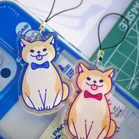 Image 4 of Bokuyaba Akita Phone Straps