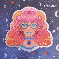 Image 4 of Demon Girls Holographic Stickers