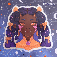 Image 5 of Demon Girls Holographic Stickers