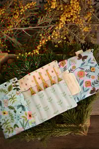 Image 4 of CROCHET TROUSSE TAILLE L  NOONA "OISEAUX" AU CHOIX ROSE OU BLEU