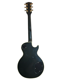 Image 2 of 1976 Lefty Gibson Les Paul Custom "Black Beauty" Electric Guitar - Excellent Condition