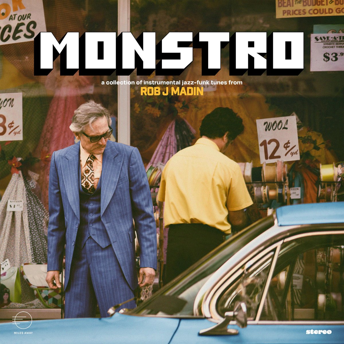 Image of Rob J Madin - MONSTRO 12" EP (PRE-ORDER) 
