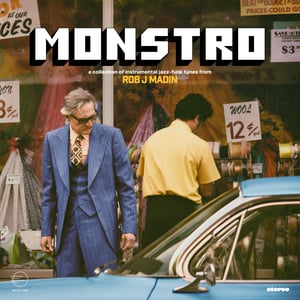 Image of Rob J Madin - MONSTRO 12" EP (PRE-ORDER) 
