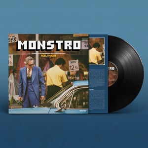 Image of Rob J Madin - MONSTRO 12" EP (PRE-ORDER) 