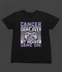 Image 1 of GAME ON TEE FOR CANCER 