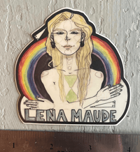 Image 1 of Lena Maude Music Sticker
