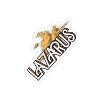 Lazarus Die-Cut Transparent Outdoor Sticker
