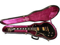 Image 9 of 1976 Lefty Gibson Les Paul Custom "Black Beauty" Electric Guitar - Excellent Condition