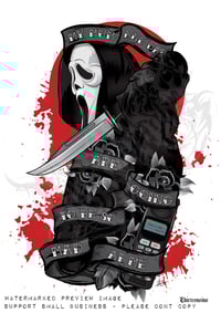 Image 1 of Ghostface, (Scream/STAB) Art Print