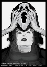 Image 3 of Crown (Scream) Customisable Ghostface Art Print