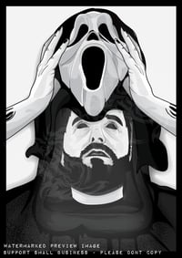 Image 5 of Crown (Scream) Customisable Ghostface Art Print