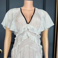 Image 2 of MAJE printed midi dress NWT