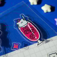Image 2 of Japanese Desserts Clear Sticker Sheet