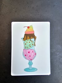 Colorful ice-cream 