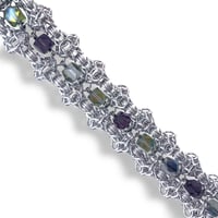 Image 3 of PIXEL THORN 𒌐 Glass Beads Choker