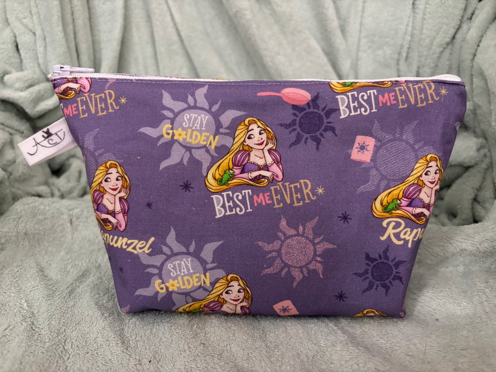 Image of Long Hair Princess Zipper Pouch