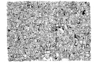 Image 1 of MONSTROUS CONFUSION 17" x 11" art print