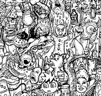 Image 2 of MONSTROUS CONFUSION 17" x 11" art print