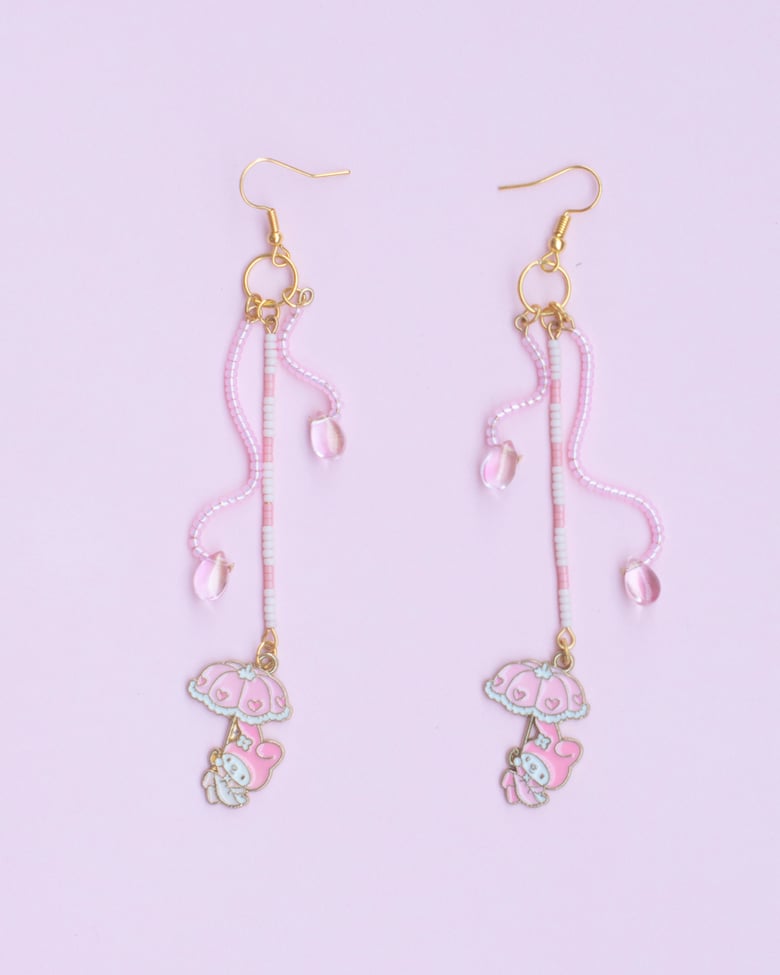Image of My Melody Earrings (Springtime Series)