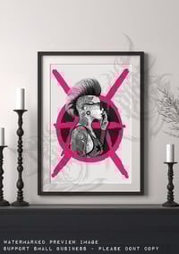 Image 2 of Punk At First Sight (Casey) Art Print