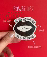 Sticker "Power lips"