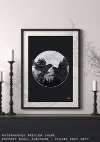 Image 3 of #7: Raven (Double) - Sinners Club Art Print