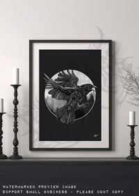 Image 3 of #7.1: Raven (L) - Sinners Club Art Print