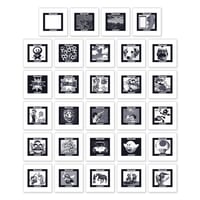 Image 1 of Game Boy Camera Album B Sticker Set (29 Pieces)