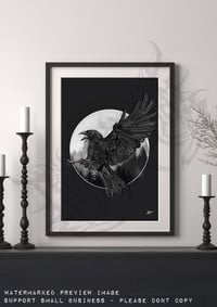 Image 3 of #7.2: Raven (R) - Sinners Club Art Print