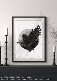 Image 4 of #7.2: Raven (R) - Sinners Club Art Print