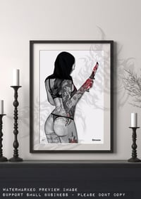 Image 2 of Ghostface (Scream/STAB) Masked 0.2 Art Print