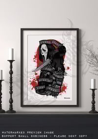 Image 2 of Ghostface, (Scream/STAB) Art Print