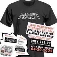 Image 1 of MADCITY SKATE CLUB MEMBERSHIP INTRODUCTORY PACK