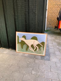 Image 2 of Running dog | Limited Edition Fine Art Giclée Print