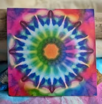 Image 1 of Tie-Dye Mandala Peel and Stick - Wall Art 